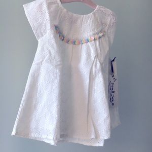 NWT Pippa and Julie white eyelet dress